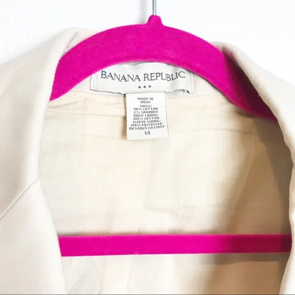 Banana Republic Tan Blazer Jacket - Picture 4 of 5